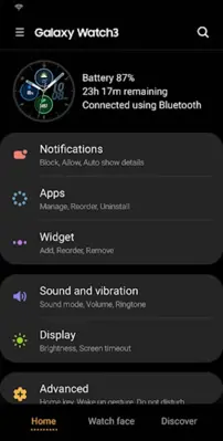 Galaxy Watch3 Plugin android App screenshot 2